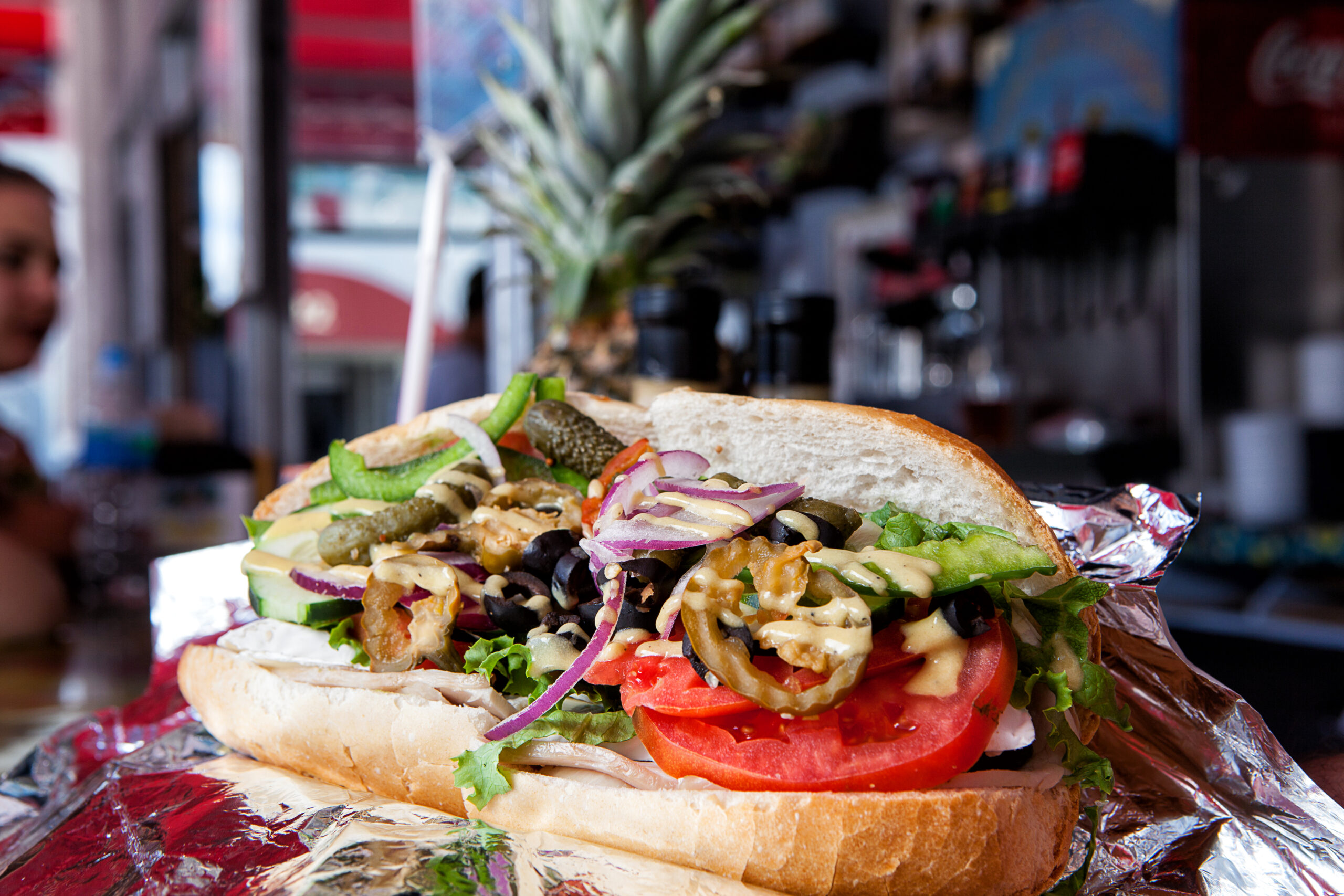 best French food Brickell Miami La Sandwicherie authentic French sandwich baguette Magic Sauce