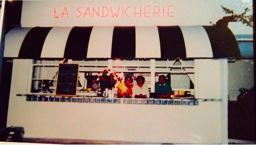 La Sandwicherie, South Beach on 14th Street. (1988)